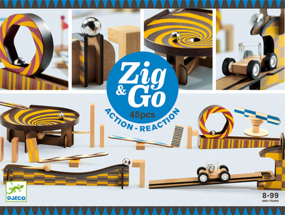Zig & Go 45pc Construction & Science Set  8+ years | My Little Wallaby