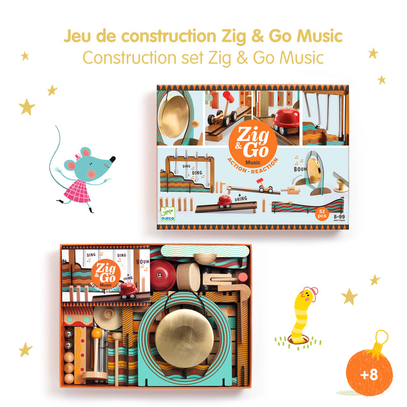 Zig & Go 52pc Music, Construction & Science Set - 8+ years| My Little Wallaby