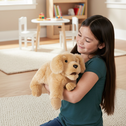 Golden Retriever Puppy Puppet