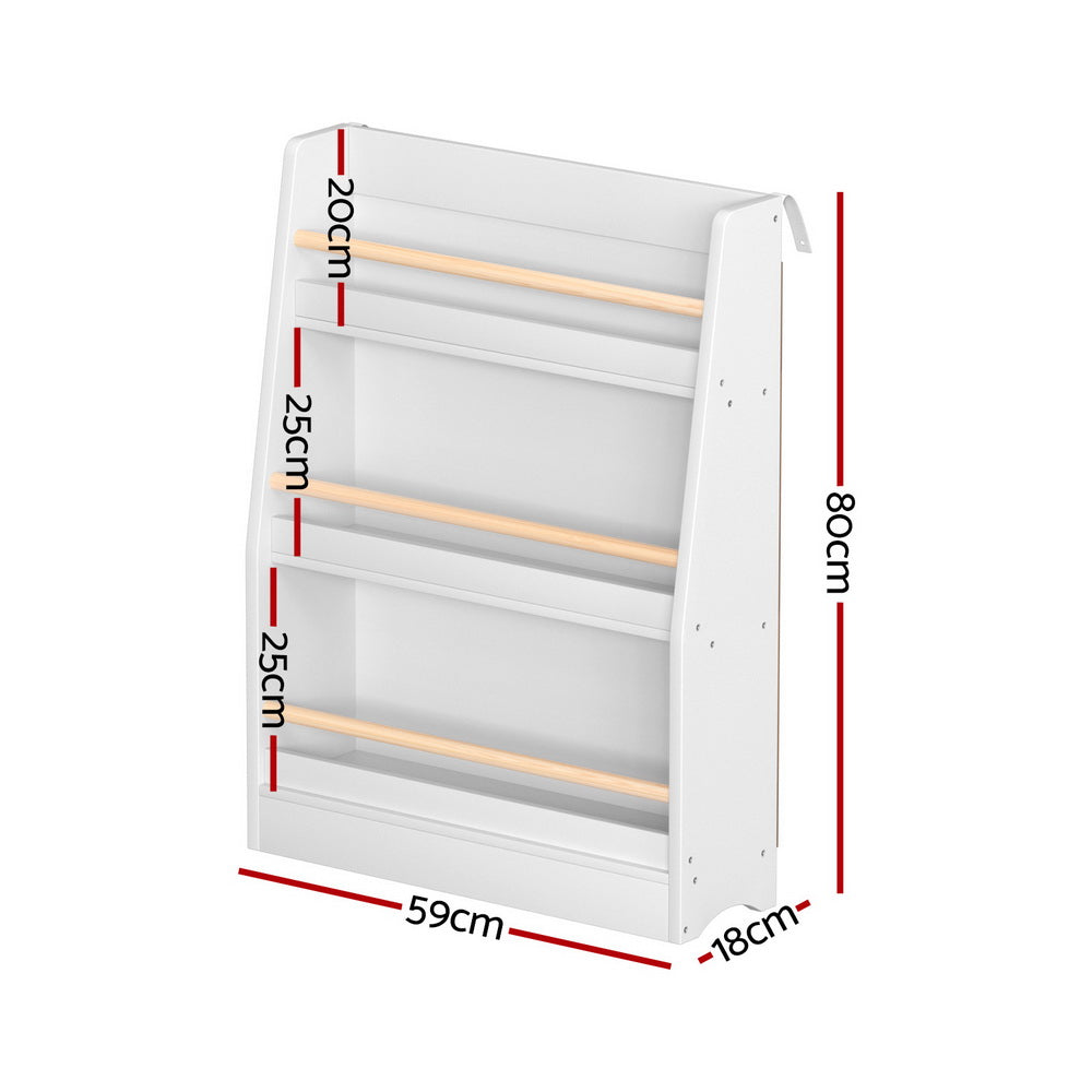 Keezi Kids Bookshelf & Toy Storage Shelf | My Little Wallaby