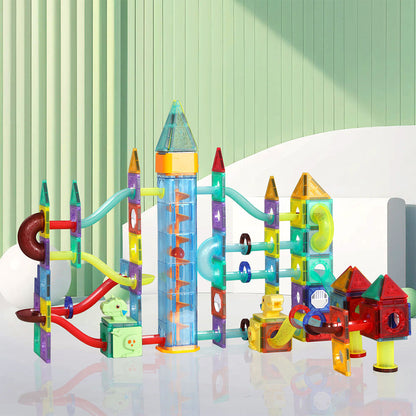 Kids Magnetic Tiles Blocks Dinosaur-2006732820621430790