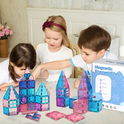 Bopeep Kids Magnetic Tiles Blocks-2018816751000752135