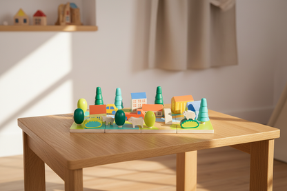 Tiny Town Jigsaw - Endless Storytelling and Creative Play Set