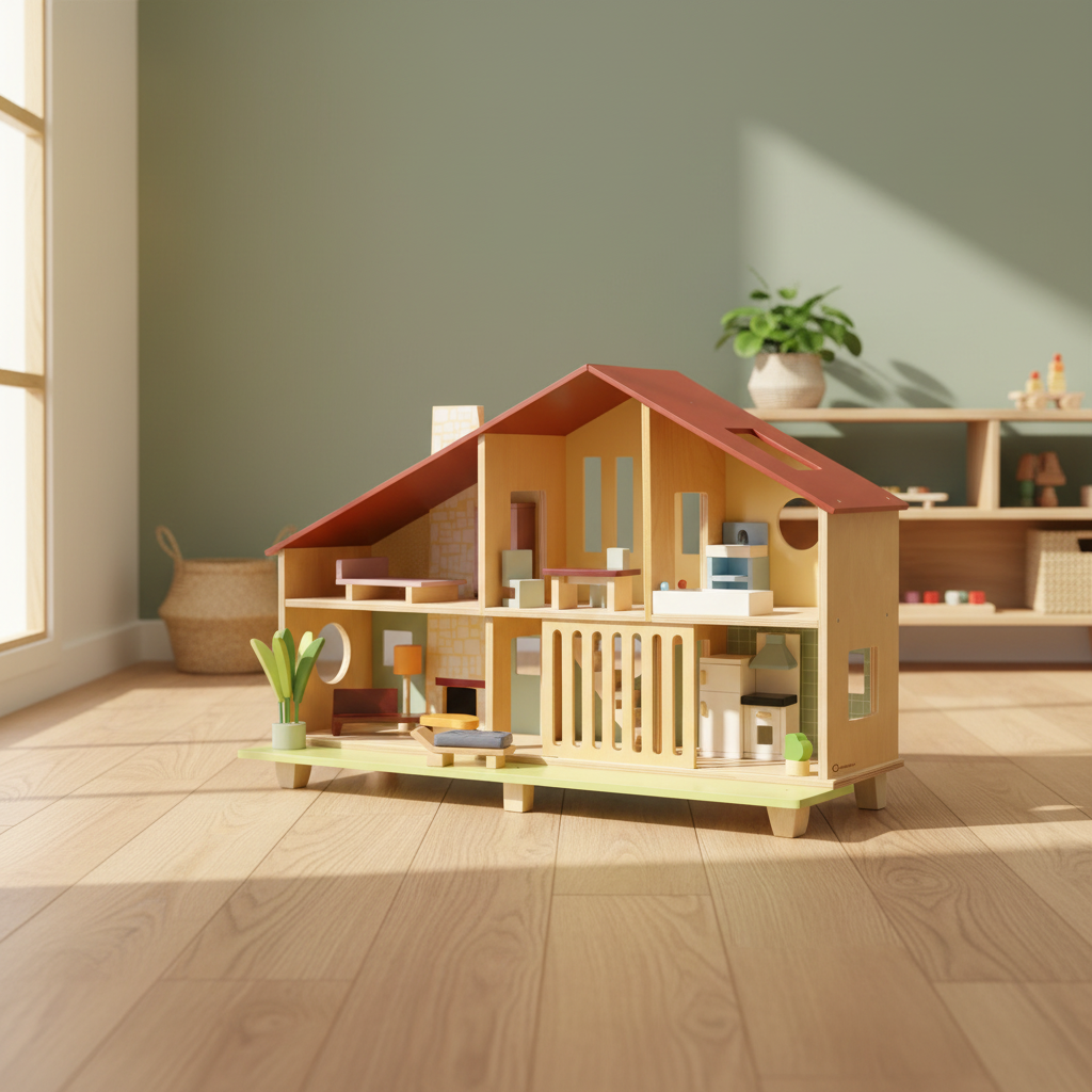 Cedar Chalet with Furniture | My Little Wallaby