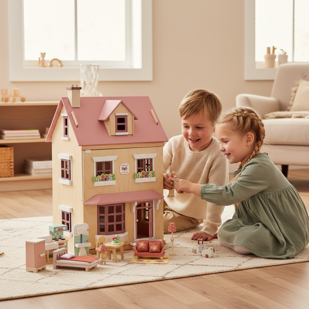 Foxtail Villa Townhouse with Furniture | Tender Leaf Toys | My