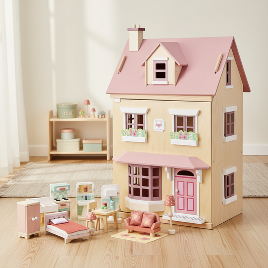 Foxtail Villa (Plywood) including furniture | My Little Wallaby