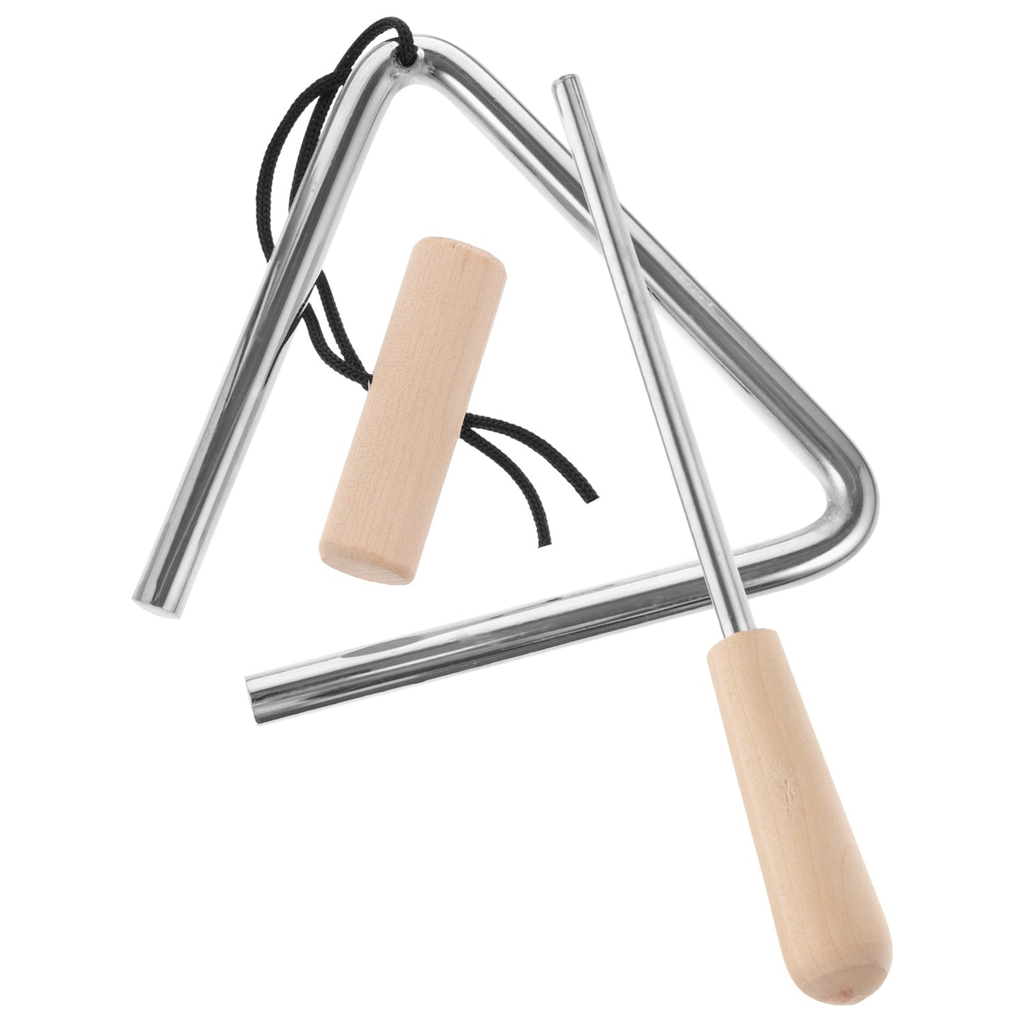 Musical Iron Triangle Percussion Instrument With Striker | My Little Wallaby