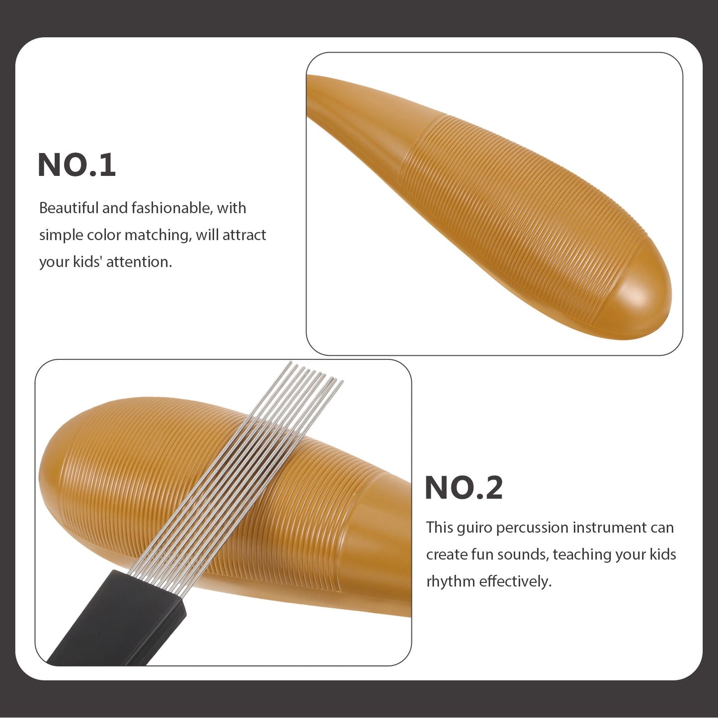 Kids Guiro Percussion Instrument