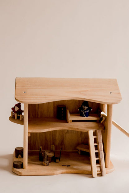 Two Story Cottage house imaginative play | My Little Wallaby