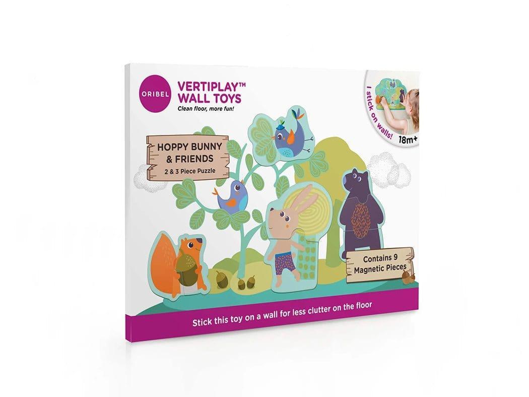 Oribel VertiPlay Wall Toy: Hoppy Bunny and Friends-2029387303121719303