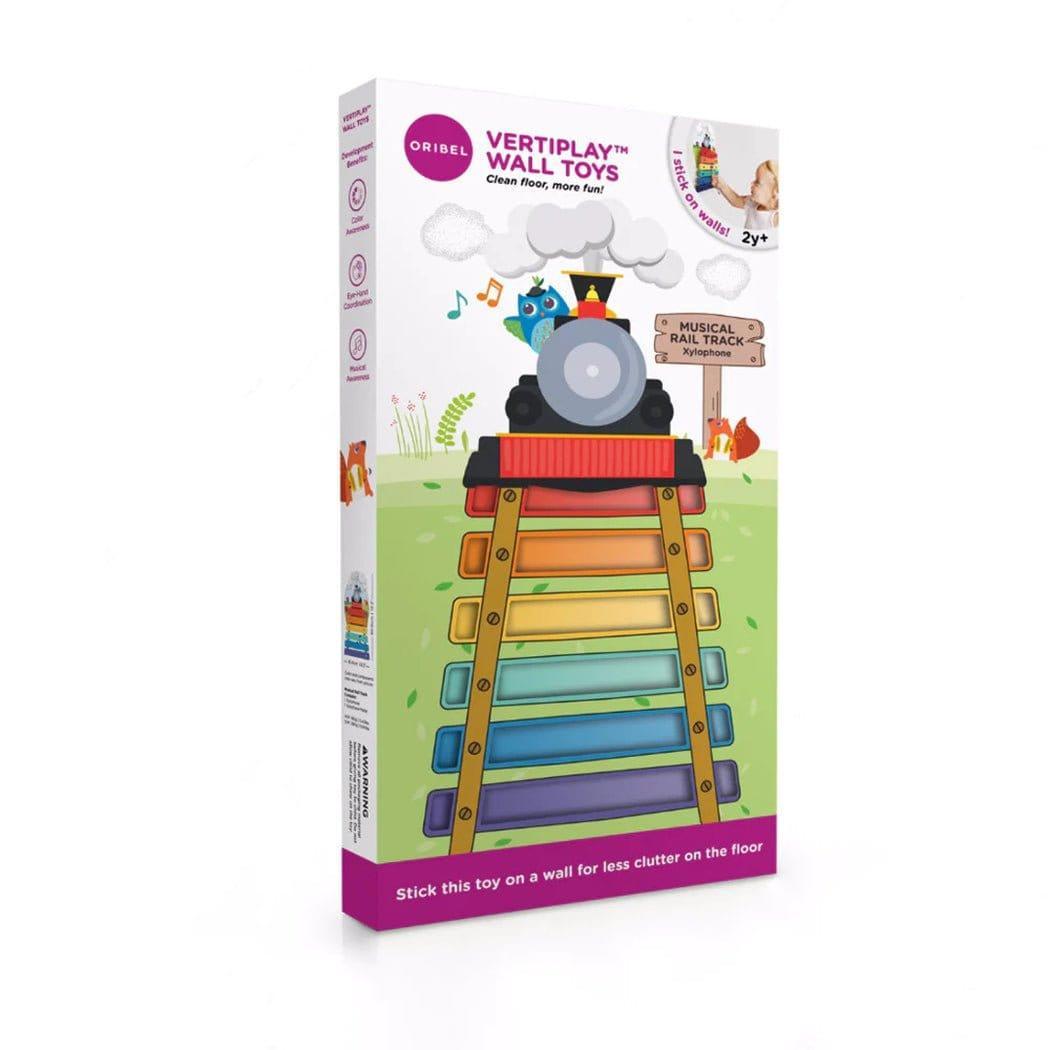 Oribel VertiPlay Wall Toy:  Musical Rail Track Xylophone-2029387303360794630