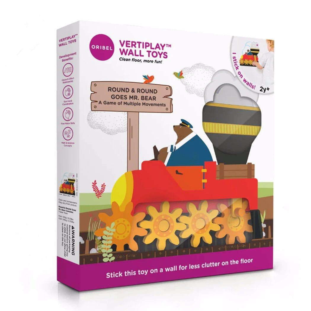 Oribel VertiPlay Wall Toy: Round & Round Goes Mr. Bear-2029387303721504770