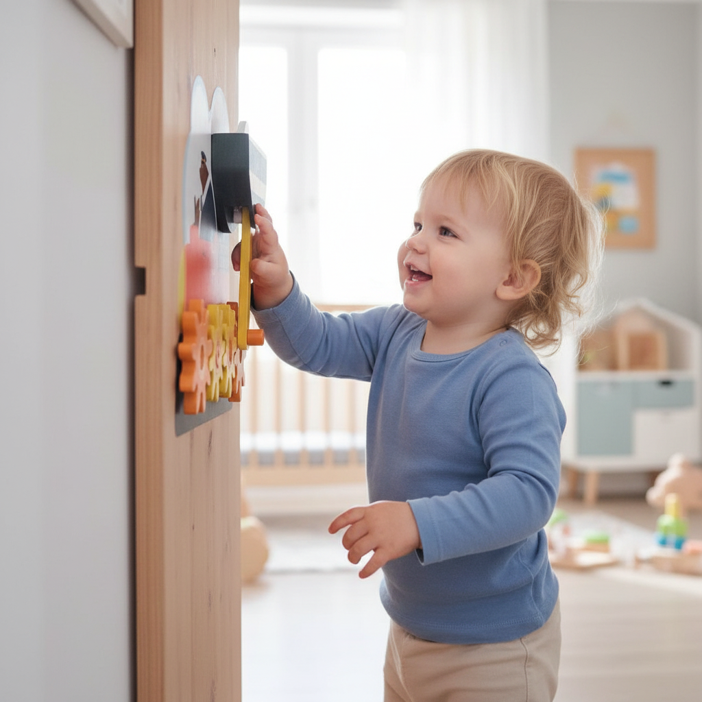 Wall Toy: Round & Round Goes Mr. Bear