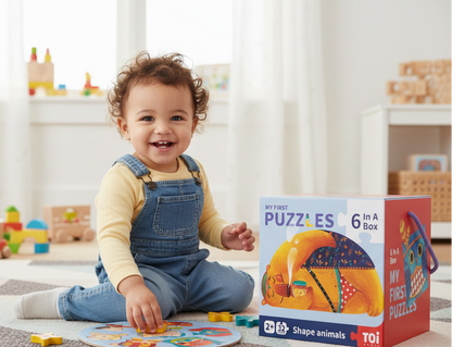 TOI My First Puzzles Shape animals